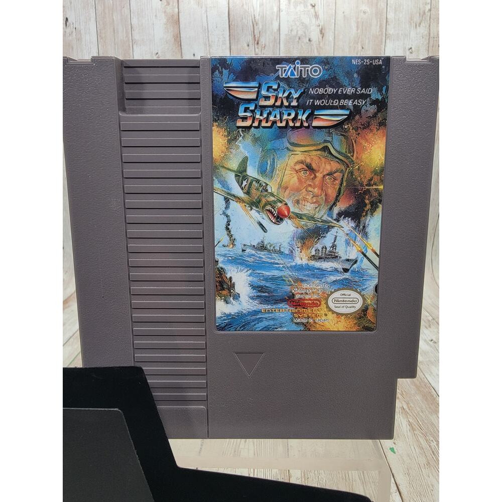 Sky Shark Nintendo Entertainment System 1989 Authentic Cart Only